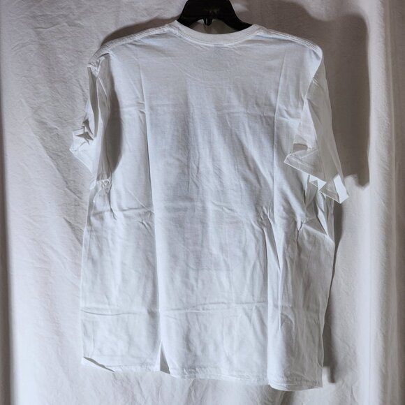 Pro Wrestling Crate Terry Funk U School of Hard Knocks White T-Shirt XL NWOT - Picture 4 of 4